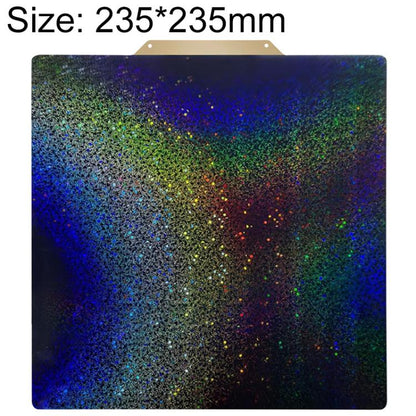 PEI Coating Smooth Starry PET Film Double-Sided 3D Printing Build Plate, Size:235x235mm - Parts by buy2fix | Online Shopping UK | buy2fix
