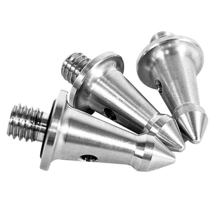 BEXIN LS002 Stainless Steel Tripod Spikes with 3/8 Screw for DSLR Tripods and Monopods(Steel Color) - Other Accessories by BEXIN | Online Shopping UK | buy2fix