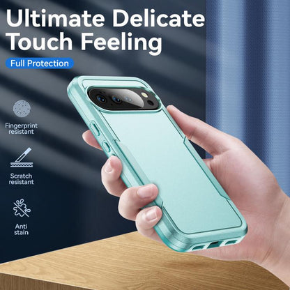 For Google Pixel 10 Pioneer Armor Heavy Duty PC + TPU Phone Case(Green) - Google Cases by buy2fix | Online Shopping UK | buy2fix