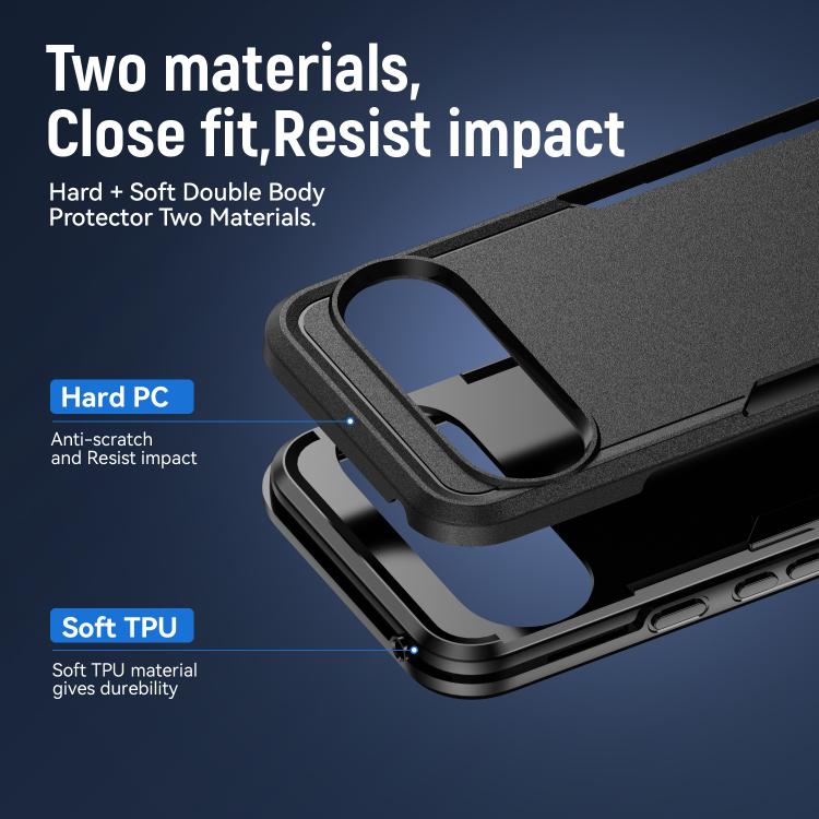 For Google Pixel 10 Pro Pioneer Armor Heavy Duty PC + TPU Phone Case(Black) - Google Cases by buy2fix | Online Shopping UK | buy2fix