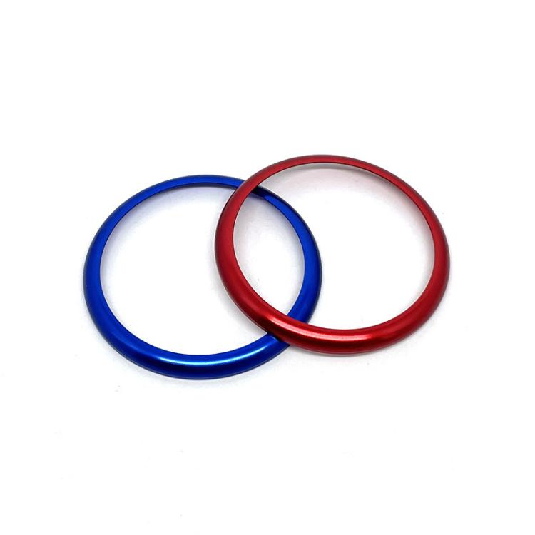 For BMW 2 / 3 / 4 / 5 / 6 / 7 Series Car Multimedia Knob Decorative Ring Cover(Black) - Decoration Rings by buy2fix | Online Shopping UK | buy2fix