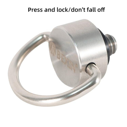 BEXIN LS020 Quick Release Plate Screws 1/4 inch C-Ring Adapter Mount Screws(Steel Color) - Other Accessories by BEXIN | Online Shopping UK | buy2fix