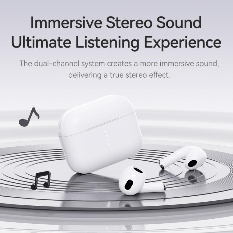 ROCK EB710 RAU0788 Bluetooth 5.3 Wireless Earphones(White) - Bluetooth Earphone by ROCK | Online Shopping UK | buy2fix