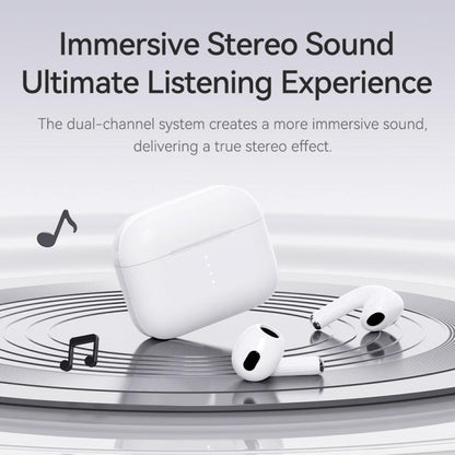 ROCK EB710 RAU0788 Bluetooth 5.3 Wireless Earphones(White) - Bluetooth Earphone by ROCK | Online Shopping UK | buy2fix