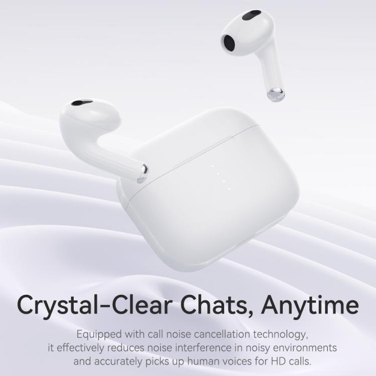 ROCK EB710 RAU0788 Bluetooth 5.3 Wireless Earphones(White) - Bluetooth Earphone by ROCK | Online Shopping UK | buy2fix