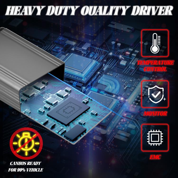 H4 2pcs/Pack 60W 8000LM 6000K Three Color Remote Control Car LED Headlight Bulb - LED Headlamps by buy2fix | Online Shopping UK | buy2fix