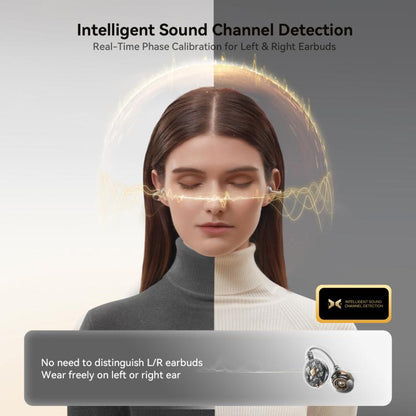 JOYROOM Openfree JR-OE3 Open True Wireless Bluetooth Earphone(Black) - Bluetooth Earphone by JOYROOM | Online Shopping UK | buy2fix