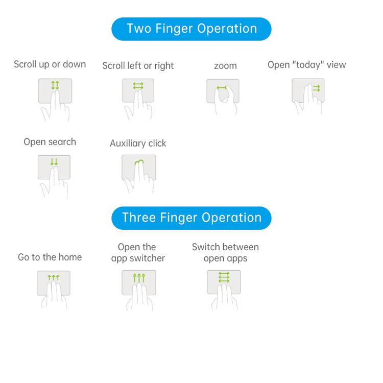 For iPad 2025 / 2022 U8 Magic Folio Ultra-thin RGB Backlight Touchpad BT Keyboard Leather Case(Black) - For iPad Pro by buy2fix | Online Shopping UK | buy2fix