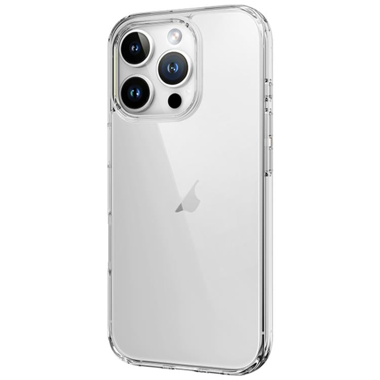 For iPhone 16 Pro ROCK Pure Series Clear PC Hybrid TPU Phone Case(Transparent) - iPhone 16 Pro Cases by ROCK | Online Shopping UK | buy2fix