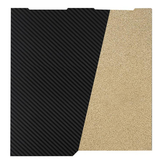 3D Printer Build Plate Spring Steel Sheet For ANYCUBIC 268x256mm, Style:PEI Coating + PET Carbon Fiber Film - Parts by buy2fix | Online Shopping UK | buy2fix