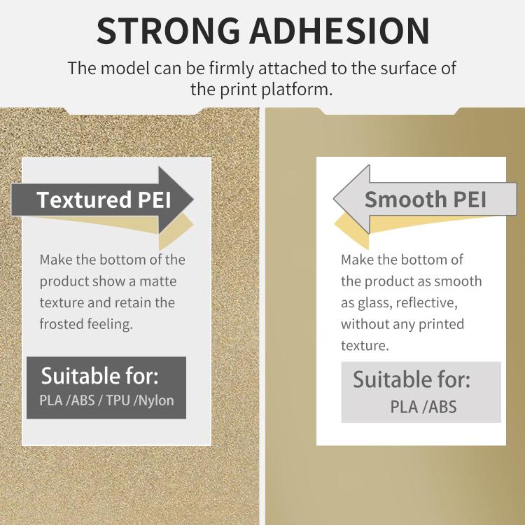 3D Printer Build Plate Spring Steel Sheet For ANYCUBIC 268x256mm, Style:PEI Coating + PEI Film - Parts by buy2fix | Online Shopping UK | buy2fix