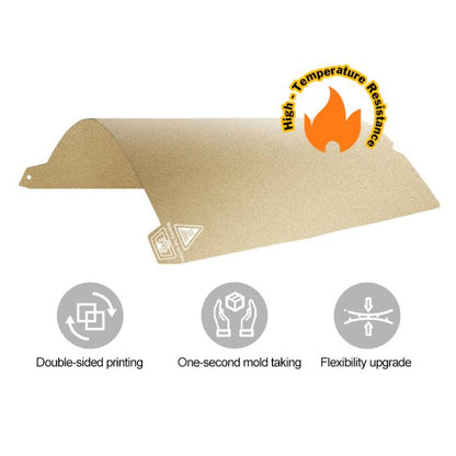 3D Printer Build Plate Spring Steel Sheet For Creality 235x235mm, Style:PEI Double-sided Coating - Parts by buy2fix | Online Shopping UK | buy2fix