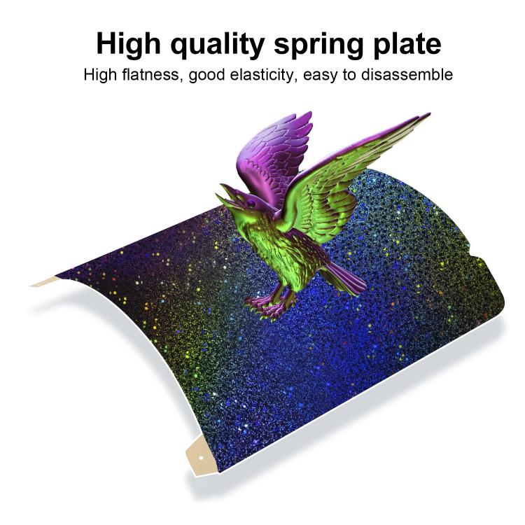 3D Printer Build Plate Spring Steel Sheet For Creality 235x235mm, Style:PEI Coating + PEY Film - Parts by buy2fix | Online Shopping UK | buy2fix
