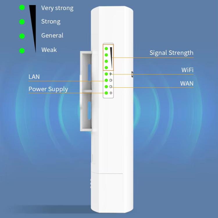 COMFAST CF-E112N V2 2.4GHz 300Mbps 9dBi Monitoring Bridge Set, Plug:UK Plug - Wireless Routers by COMFAST | Online Shopping UK | buy2fix
