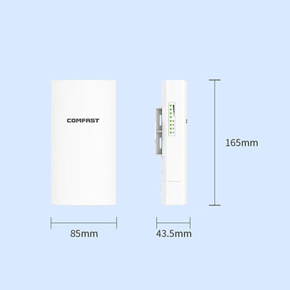 COMFAST CF-E112N V2 2.4GHz 300Mbps 9dBi Monitoring Bridge Set, Plug:EU Plug - Wireless Routers by COMFAST | Online Shopping UK | buy2fix
