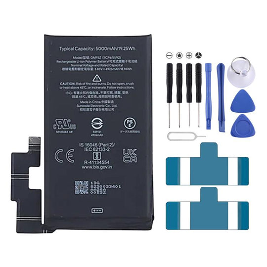 For Google Pixel 7 Pro 5000mAh GMF5Z Battery Replacement