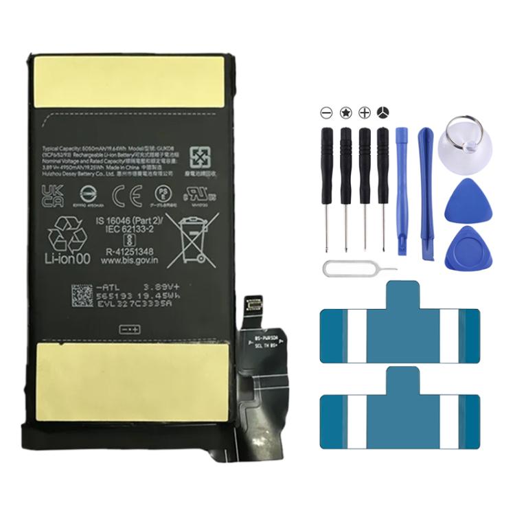 For Google Pixel 8A 4492mAh G07DF Battery Replacement - For Google by buy2fix | Online Shopping UK | buy2fix