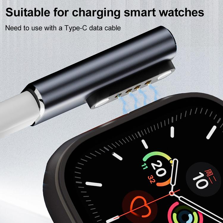 Smart Watch / Bone Conduction Earphone USB-C / Type-C Interface Adapter Converter, Type:2 Pin 2.8mm(Black) - Other Accessories by buy2fix | Online Shopping UK | buy2fix