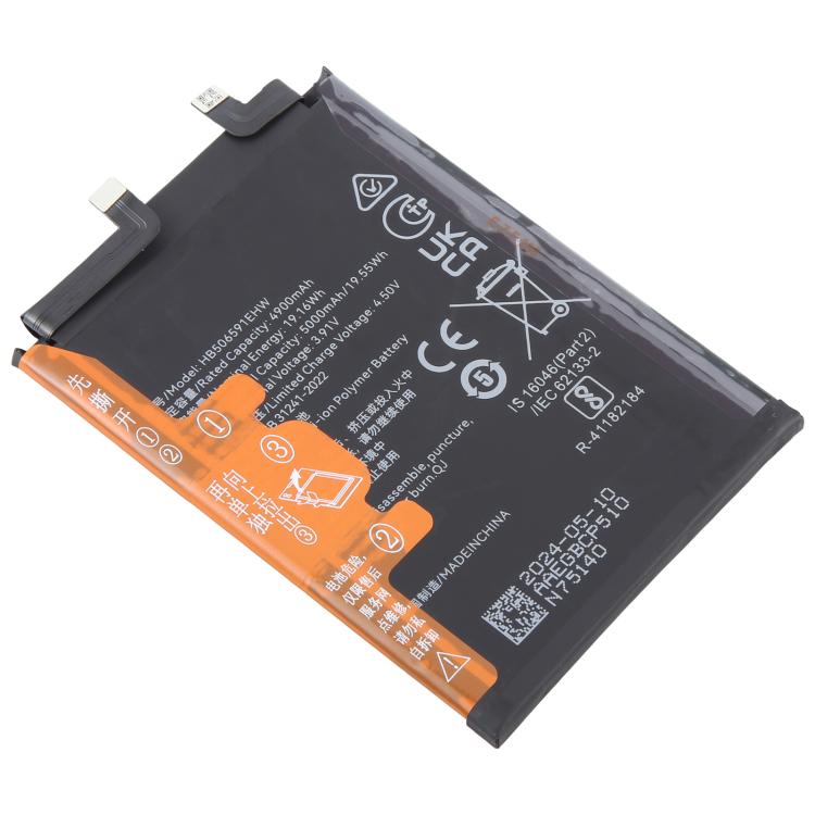 For Honor 100 Pro MAA-AN10 HB506591EHW 5000mAh Battery Replacement - Others by buy2fix | Online Shopping UK | buy2fix