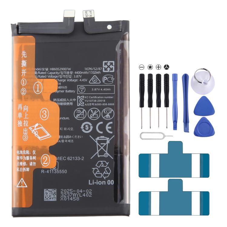 For Huawei Mate X2 TET-AN00 HB605290EFW 4400mAh Battery Replacement - For Huawei by buy2fix | Online Shopping UK | buy2fix