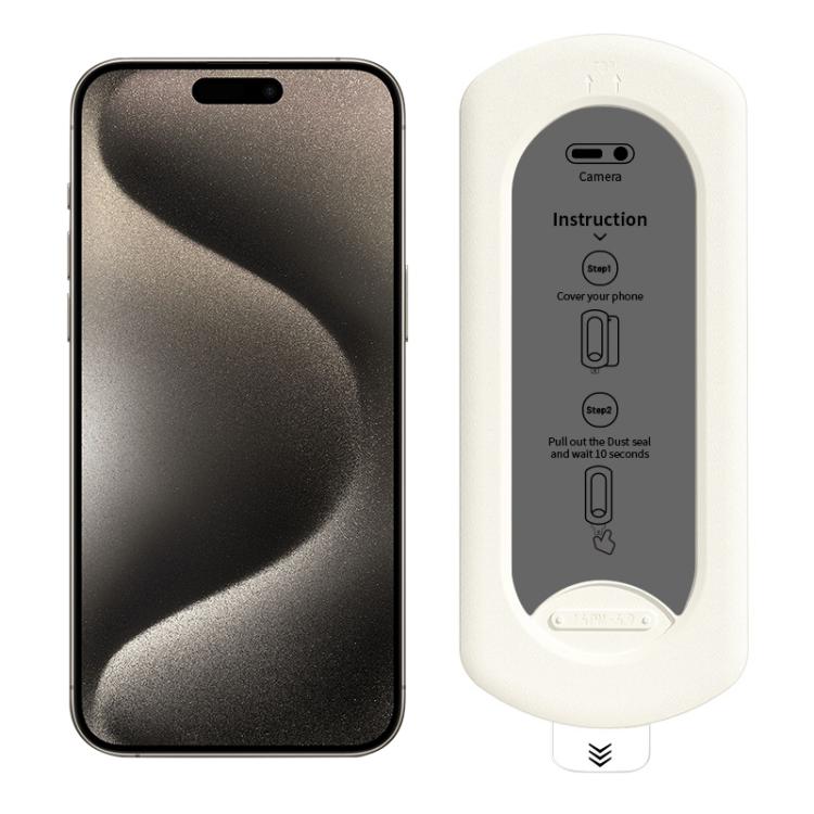 For iPhone 15 Pro Easy Install Box Dust-Free Privacy Tempered Glass Film - iPhone 15 Pro Tempered Glass by buy2fix | Online Shopping UK | buy2fix