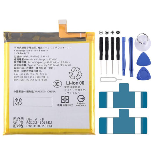 For Sharp AQUAS Sense7/7 Plus UBATIA313AFN2 4900mAh Battery Replacement - Others by buy2fix | Online Shopping UK | buy2fix