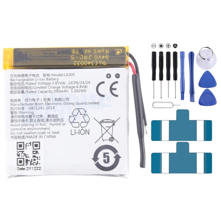 For OPPO/Realme Watch 2 Pro LX205 RMA2006 390mAh Battery Replacement - For Watch by buy2fix | Online Shopping UK | buy2fix