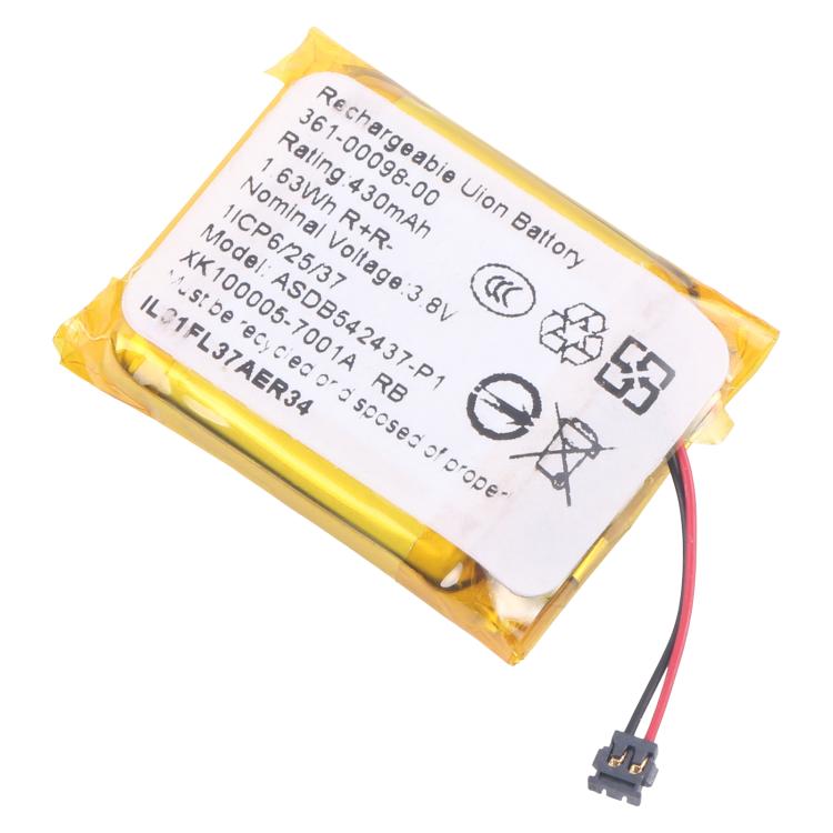 For Garmin Fenix 5X / 5s Plus 361-00098-00 500mAh Battery Replacement - For Watch by buy2fix | Online Shopping UK | buy2fix