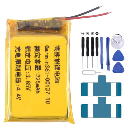 For Garmin venu 2S 361-00137-10 225mAh Battery Replacement - For Watch by buy2fix | Online Shopping UK | buy2fix