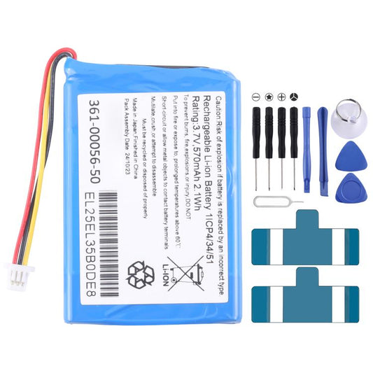 For Garmin Drive50LM/51LMT/52LMGPS 361-00056-50 570mAh Battery Replacement - Others by buy2fix | Online Shopping UK | buy2fix