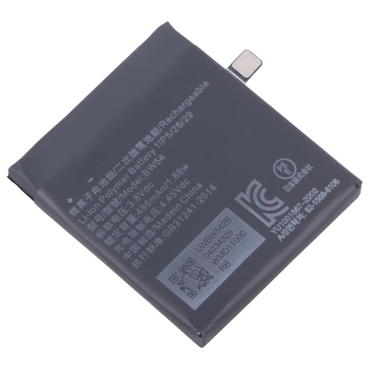 For Xiaomi S2 46mm M2207W1 BW54 486mAh Battery Replacement - For Watch by buy2fix | Online Shopping UK | buy2fix