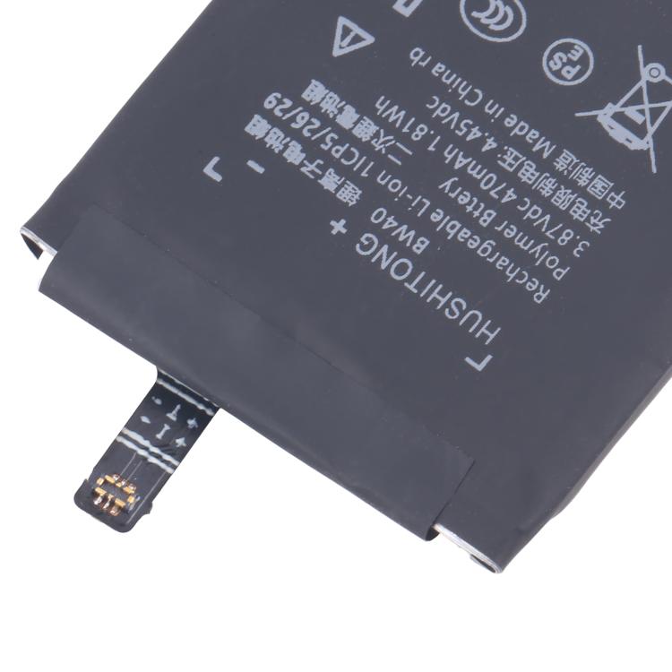 For Xiaomi S1 / Color 2 BW40 470mAh Battery Replacement - For Watch by buy2fix | Online Shopping UK | buy2fix