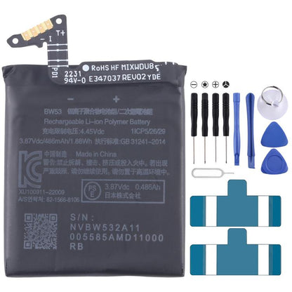 For Xiaomi Watch S1 Pro BW53 486mAh Battery Replacement - For Watch by buy2fix | Online Shopping UK | buy2fix