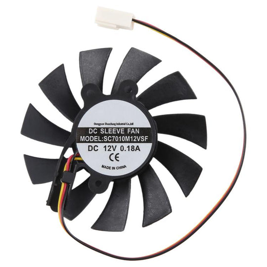 For SEEWO SC7010M12VSF DC12V 0.18A 3Pin Cooling Fan