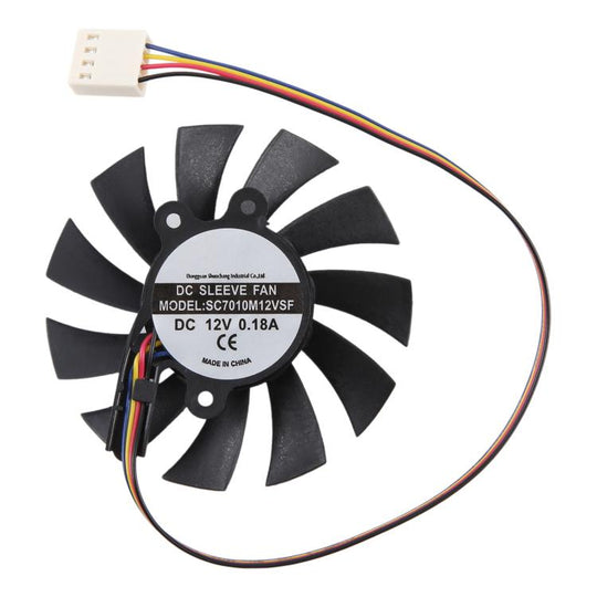 For SEEWO SC7010M12VSF DC12V 0.18A 4Pin Cooling Fan