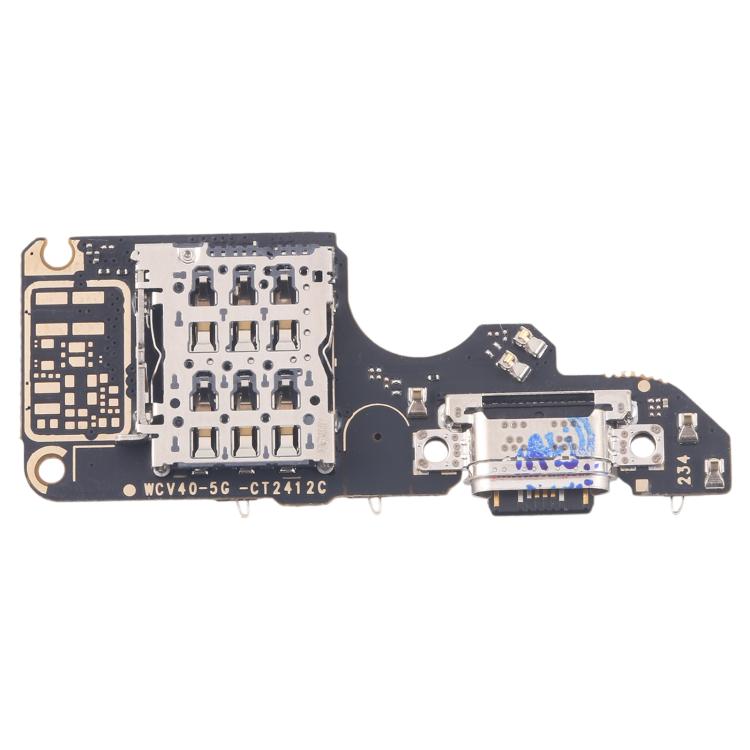 For vivo V40 Pro 5G V2347 Charging Port Board With SIM Card Holder Socket, Not Supporting Fast Charging - Charging Port Board by buy2fix | Online Shopping UK | buy2fix