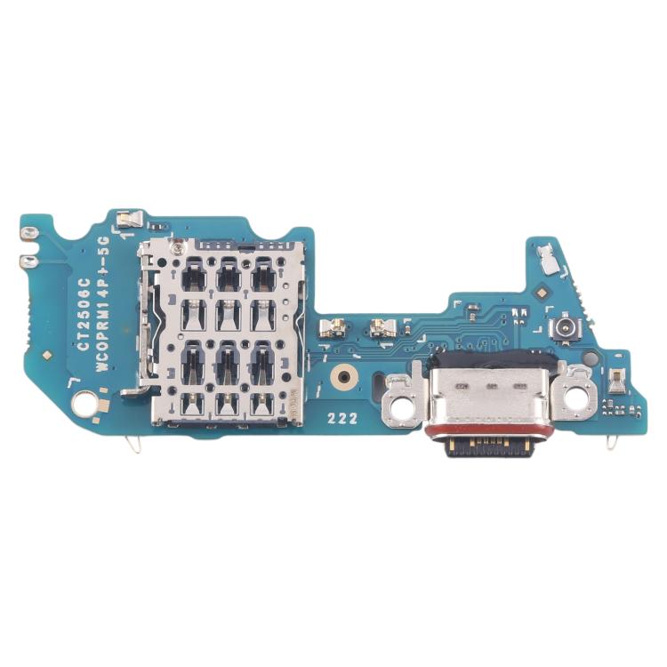 For Realme 14 Pro+ 5G RMX5051 Charging Port Board With SIM Card Holder Socket, Not Supporting Fast Charging - Small Board by buy2fix | Online Shopping UK | buy2fix