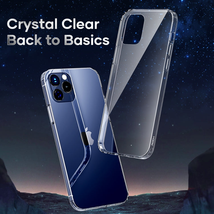 For iPhone 12 mini Rock Early Series Transparent TPU Shockproof Protective Case(Transparent) - iPhone 12 mini Cases by ROCK | Online Shopping UK | buy2fix
