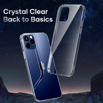 For iPhone 12 Pro Max Rock Early Series Transparent TPU Shockproof Protective Case(Transparent) - iPhone 12 Pro Max Cases by ROCK | Online Shopping UK | buy2fix