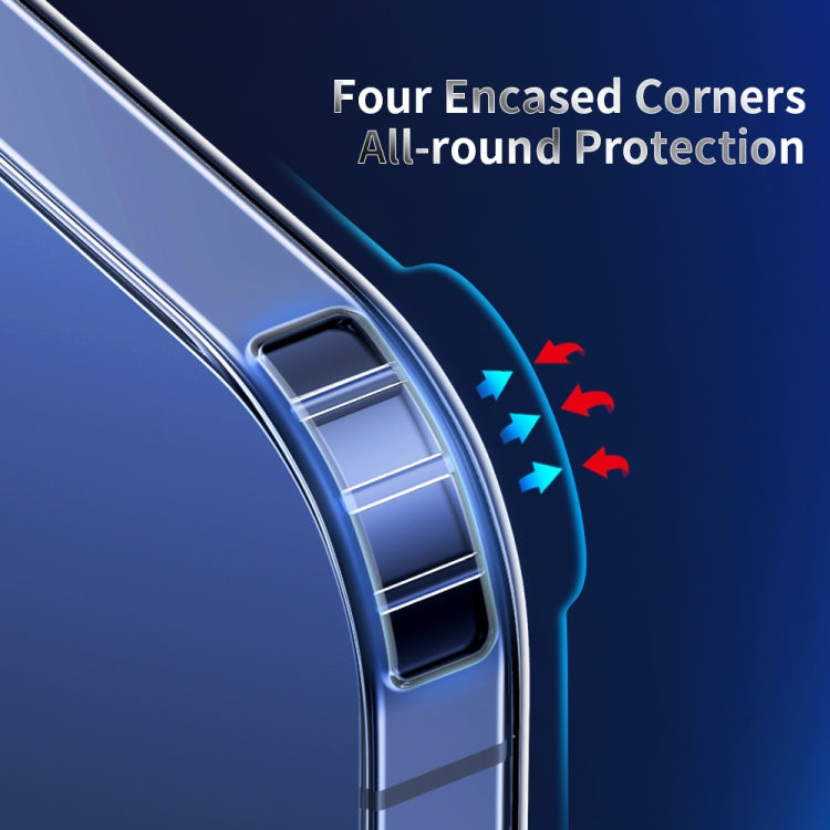 For iPhone 12 Pro Max Rock Early Series Transparent TPU Shockproof Protective Case(Transparent) - iPhone 12 Pro Max Cases by ROCK | Online Shopping UK | buy2fix