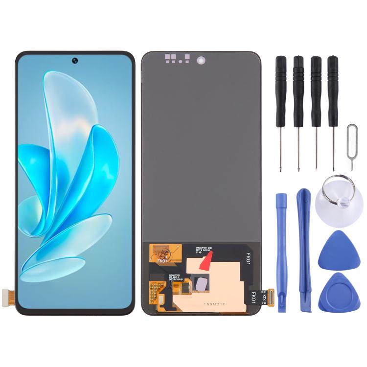 For vivo V30 Lite 5G V2314 OLED LCD Screen with Digitizer Full Assembly - LCD Screen by buy2fix | Online Shopping UK | buy2fix