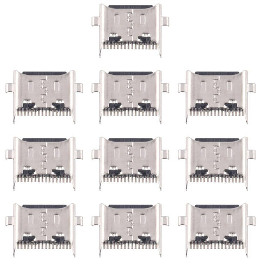 For Samsung Galaxy A14 5G SM-A146P 10pcs Original Charging Port Connector - Tail Connector by buy2fix | Online Shopping UK | buy2fix