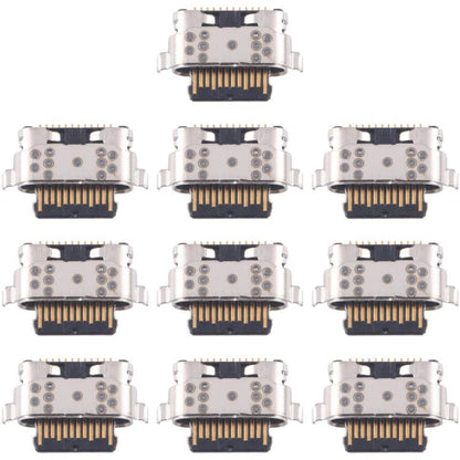 For Samsung Galaxy F52 SM-E526B 10pcs Original Charging Port Connector - Tail Connector by buy2fix | Online Shopping UK | buy2fix