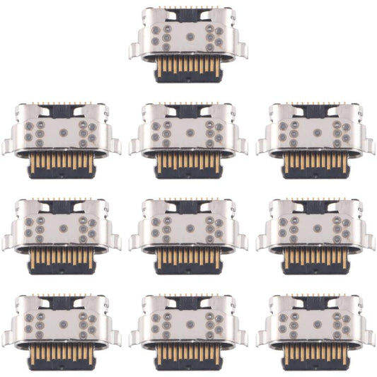 For Samsung Galaxy F52 SM-E526B 10pcs Original Charging Port Connector - Tail Connector by buy2fix | Online Shopping UK | buy2fix