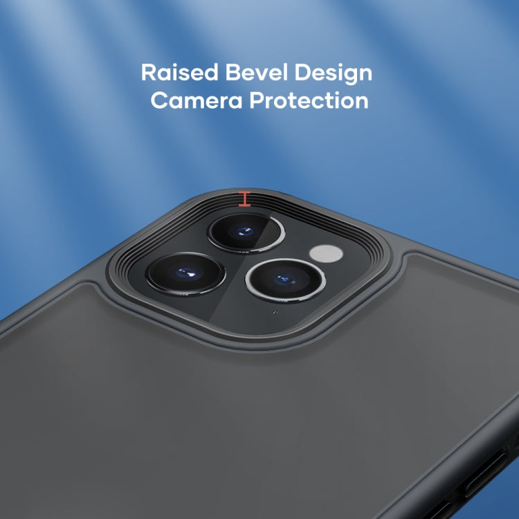 For iPhone 12 mini ROCK TPU+PC Udun Pro Skin Shockproof Protection Case(Black) - iPhone 12 mini Cases by ROCK | Online Shopping UK | buy2fix