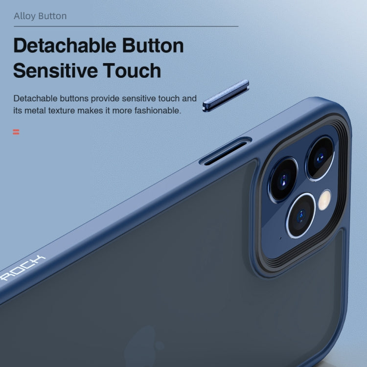 For iPhone 12 mini ROCK TPU+PC Udun Pro Skin Shockproof Protection Case(Black) - iPhone 12 mini Cases by ROCK | Online Shopping UK | buy2fix