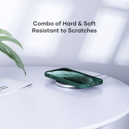 For iPhone 12 / 12 Pro ROCK TPU+PC Udun Pro Skin Shockproof Protection Case(Green) - iPhone 12 / 12 Pro Cases by ROCK | Online Shopping UK | buy2fix