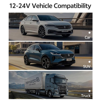 ROCK H30 45W USB-A Type-C Ports Car Charger with Retractable Type-C Cable(Black) - Car Charger by ROCK | Online Shopping UK | buy2fix