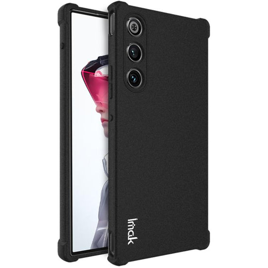 For ZTE nubia Red Magic 10 Air 5G imak Shockproof Airbag TPU Phone Case(Matte Black)