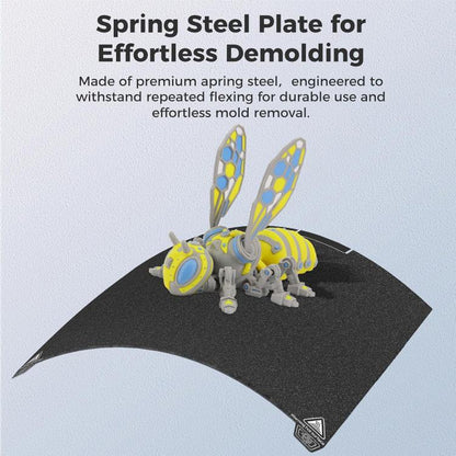 3D Printer Build Plate Spring Steel Sheet For Creality K2 Plus, Style:Black / Single-sided PEI Coating - Parts by buy2fix | Online Shopping UK | buy2fix